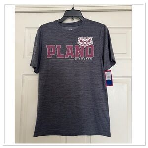 Plano High School Wildcats Heather Gray Short-Sleeve Performance Tee